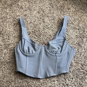 TIC TOC Blue Corset